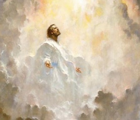 Jesus ascends to heaven